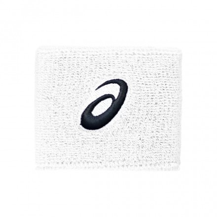 ASICS WRIST BAND PAIR 3043A143-100 White