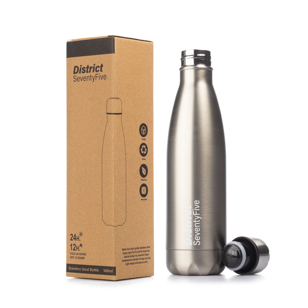 DISTRICT75 221BTL-100 500ML-0S1 Silver