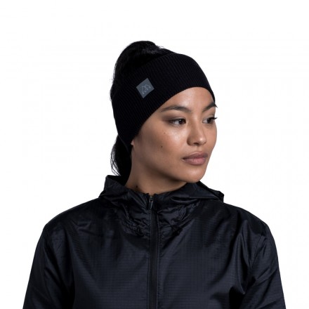 BUFF CROSSKNIT HEADBAND 126484.999.10.00-BLACK Black