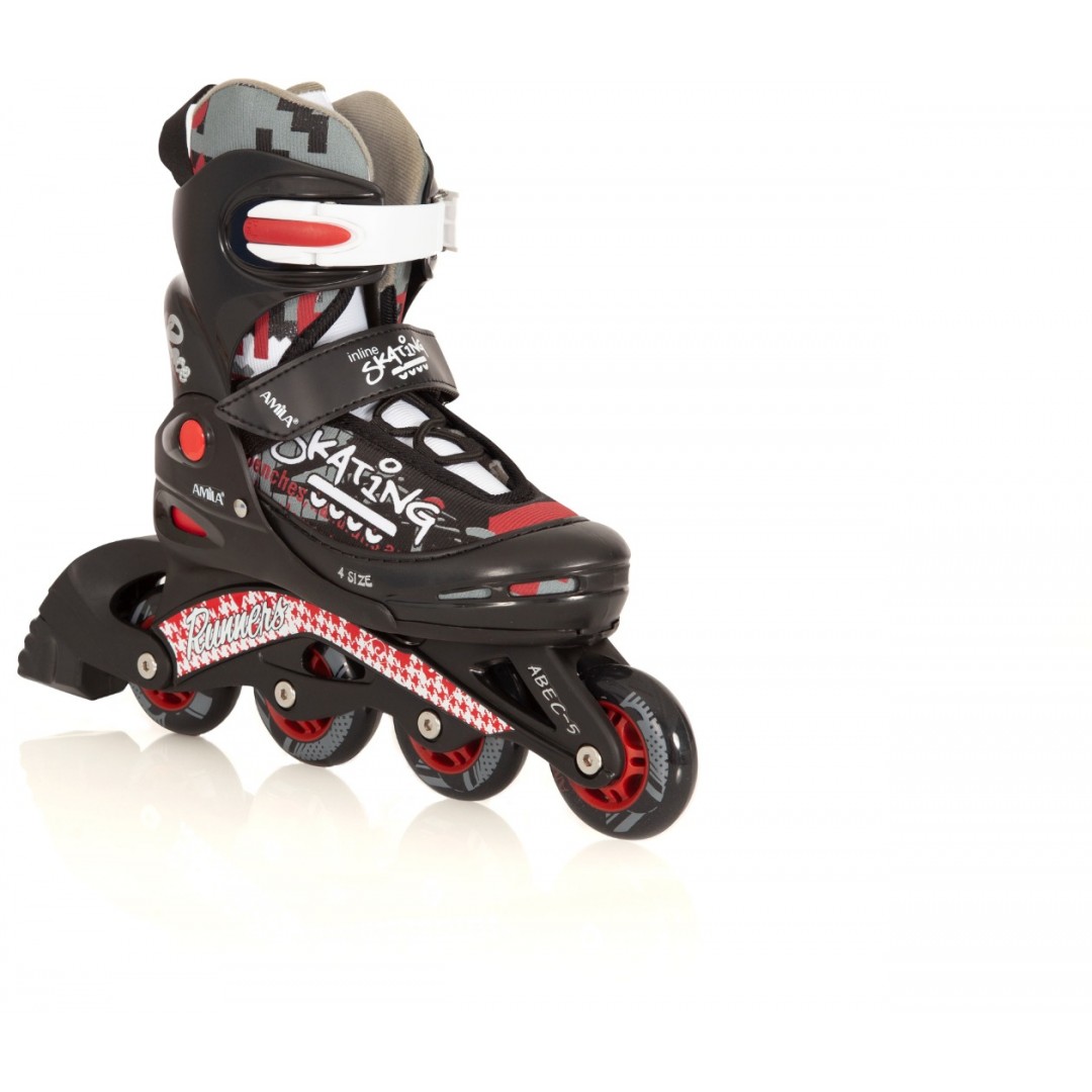 AMILA ΠΑΤΙΝΙΑ ΠΑΙΔΙΚΑ INLINE SKATE ΠΛΑΣΤΙΚΑ L - No38-41 48928-37 Ο-C