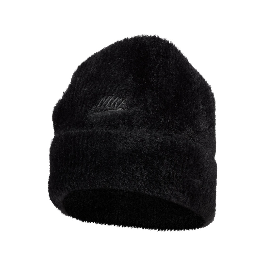 NIKE U NK PEAK BEANIE SC PLUSH L FJ8688-010 Black