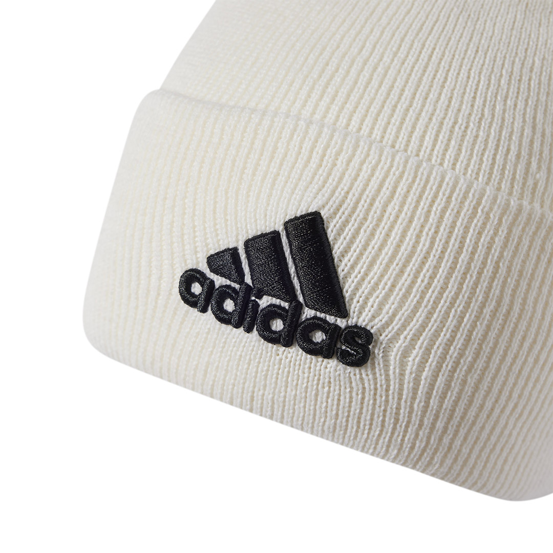 adidas Performance LOGO BEANIE CUF IY7666 Λευκό