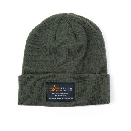 ALPHA INDUSTRIES CREW BEANIE 128924-257 Χακί