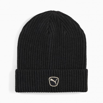 PUMA CAT PATCH MID CROWN BEANIE 027356-01 Μαύρο