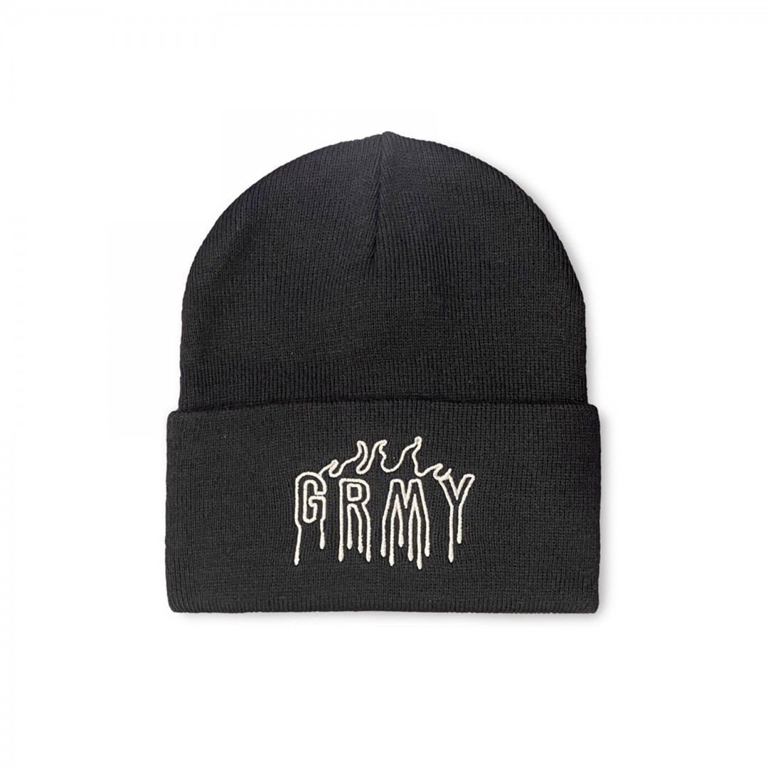 GRIMEY VITA DEORUM (GRMY X OJ)  BEANIE GRH363-BLK Μαύρο