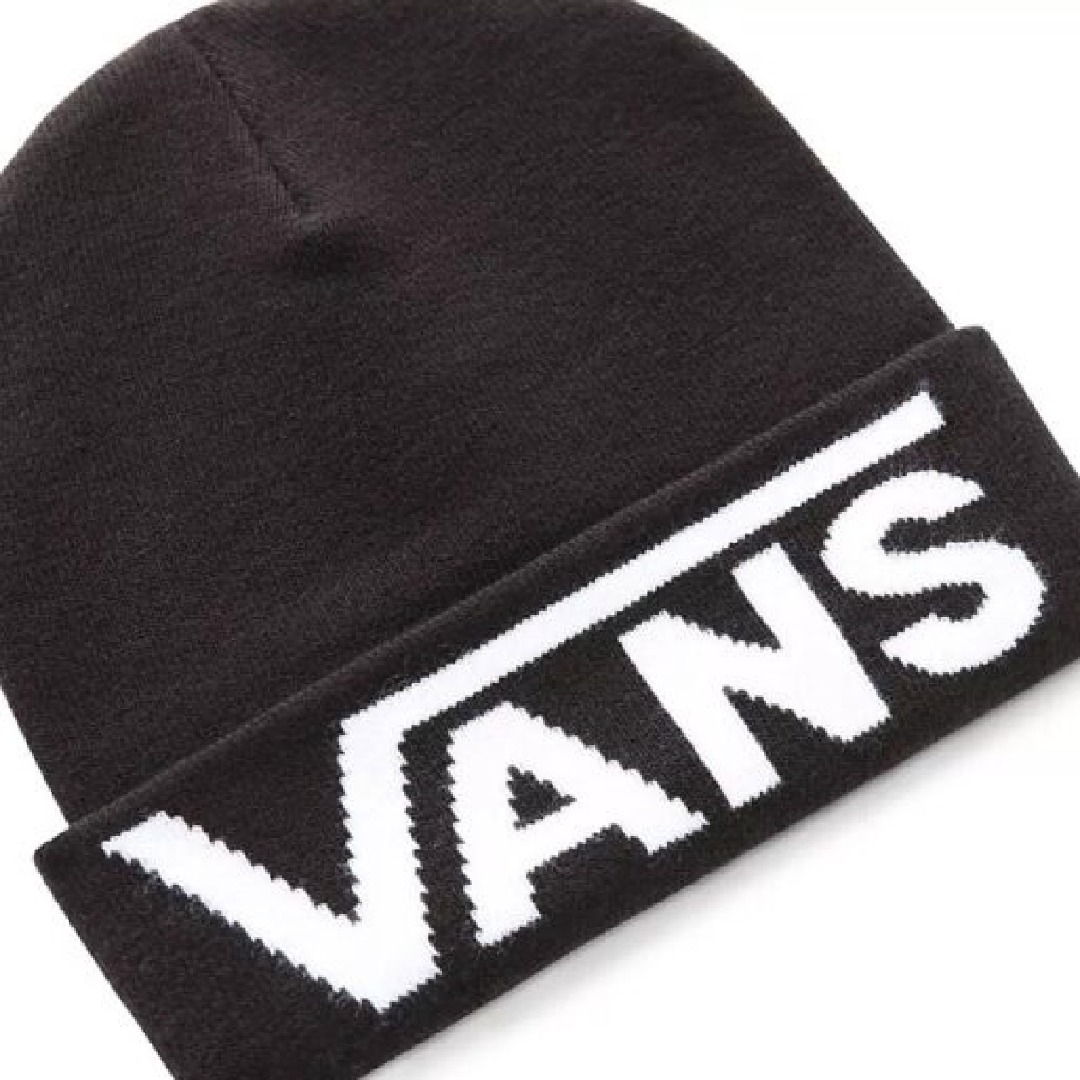 VANS MN DROP V TALL CUFF BEANIE VN0A5FI3BLK-BLK Black
