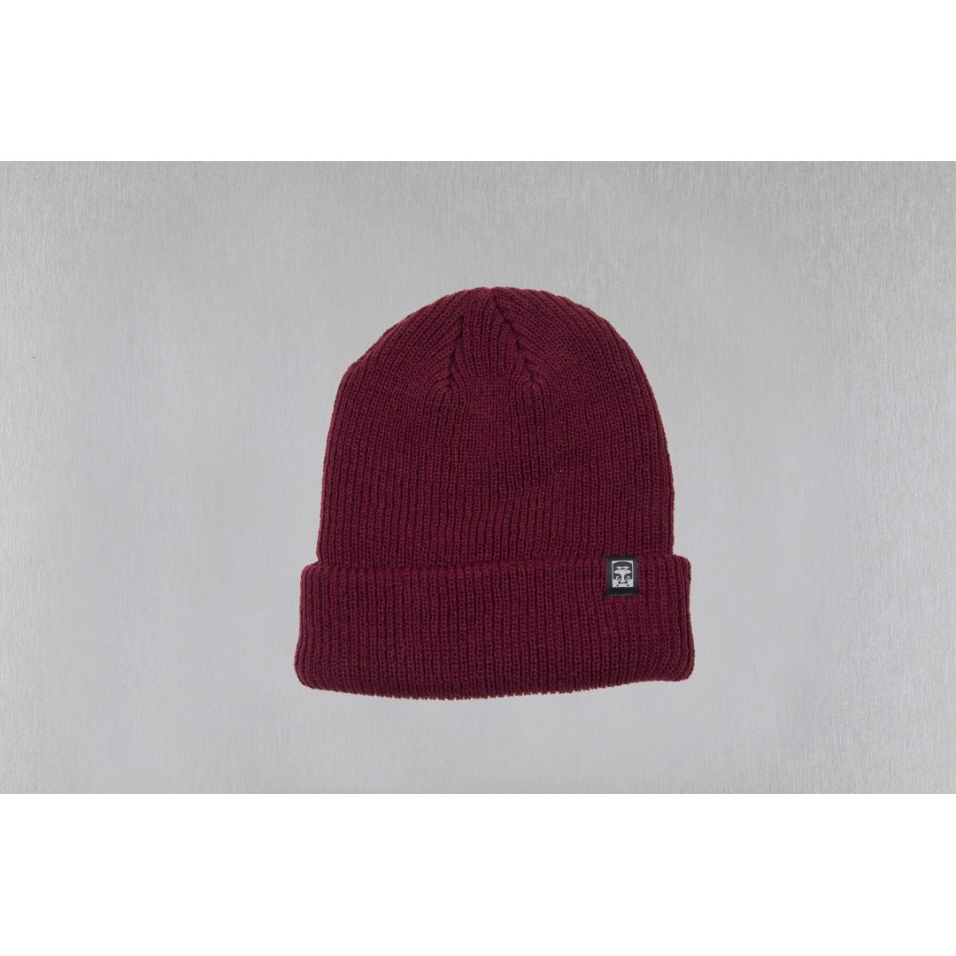 OBEY RUGER 89 BEANIE 22418A047 100030086 Μπορντό