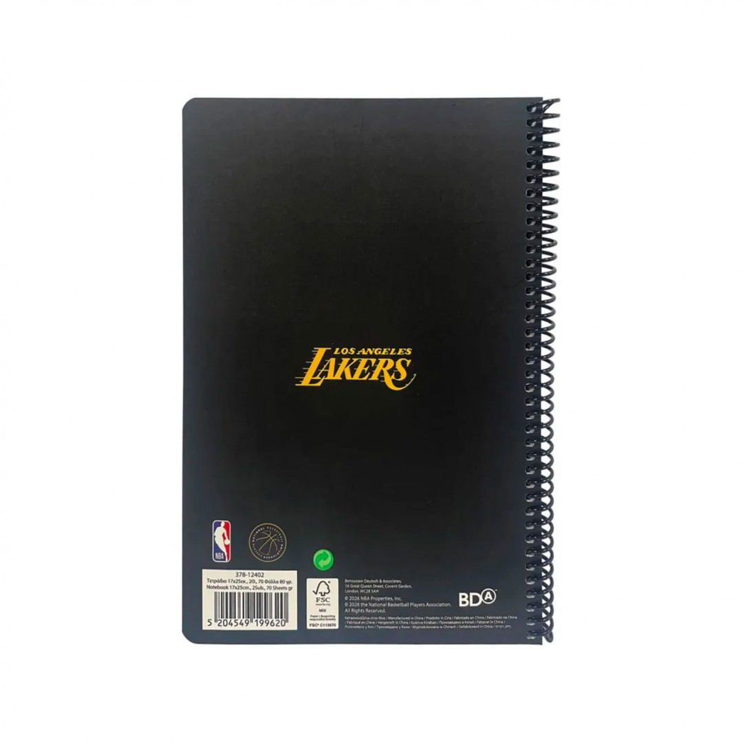 NBA  ΤΕΤΡ.17X25 ΣΠ.2Θ.70Φ.DONCIC 378-12402 Black
