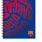 BMU ΤΕΤΡ.17X25 ΣΠ.2Θ.70Φ.BARCELONA 2DES.ASS. 380-00402-BARCA FOOTBALL Blue Image 1