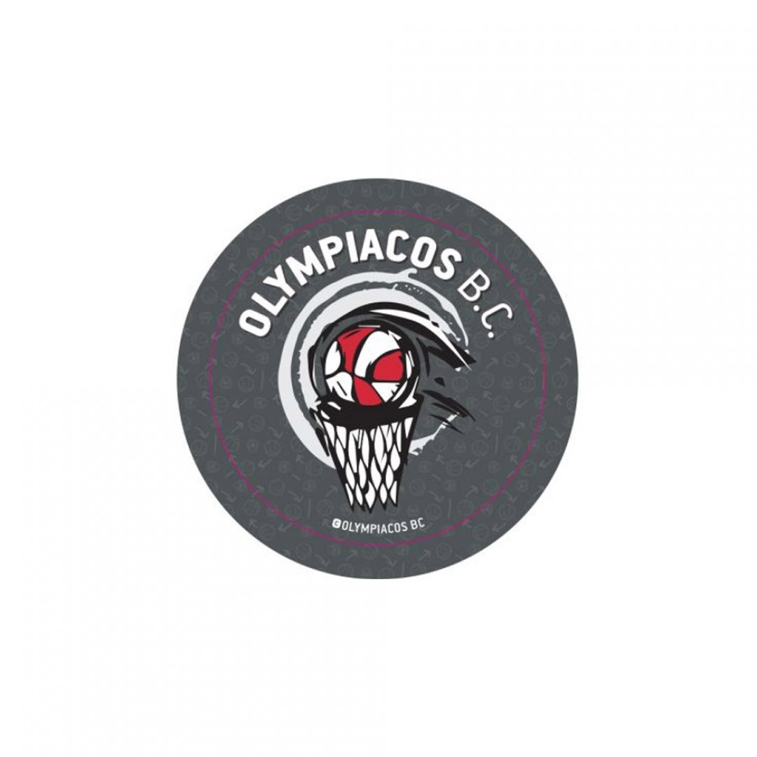 NAKAS GROUP ROUND MAGNET - OLYMPIACOS BASKETBALL 2 HP.RMG.0083 One Color