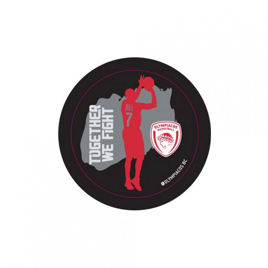 NAKAS GROUP ROUND MAGNET - OLYMPIACOS BASKETBALL 4 HP.RMG.0085 One Color