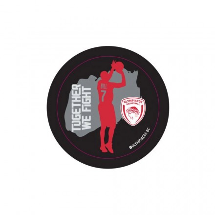 NAKAS GROUP ROUND MAGNET - OLYMPIACOS BASKETBALL 4 HP.RMG.0085 One Color