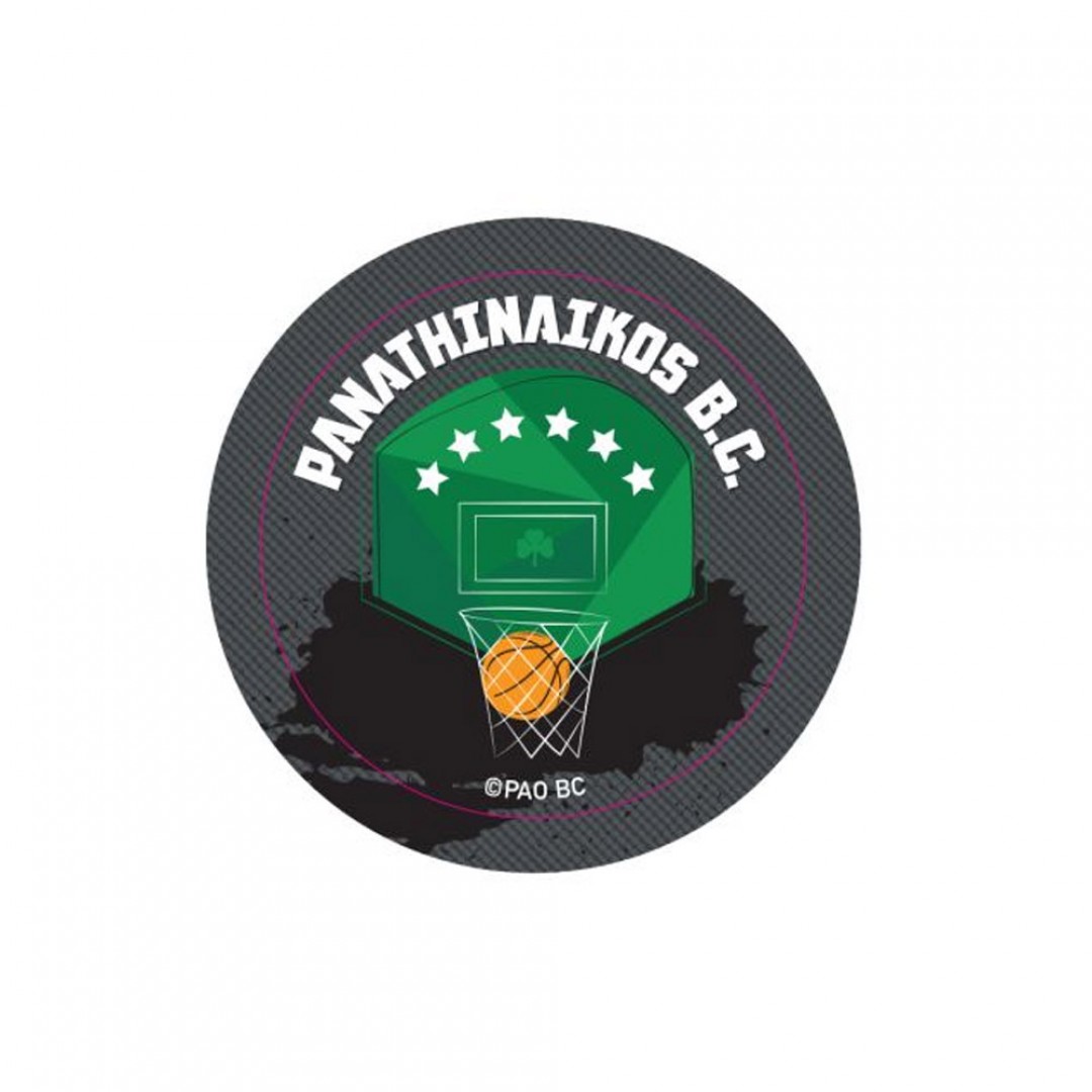 NAKAS GROUP ROUND MAGNET - PAO BASKETBALL 2 HP.RMG.0079 Ο-C