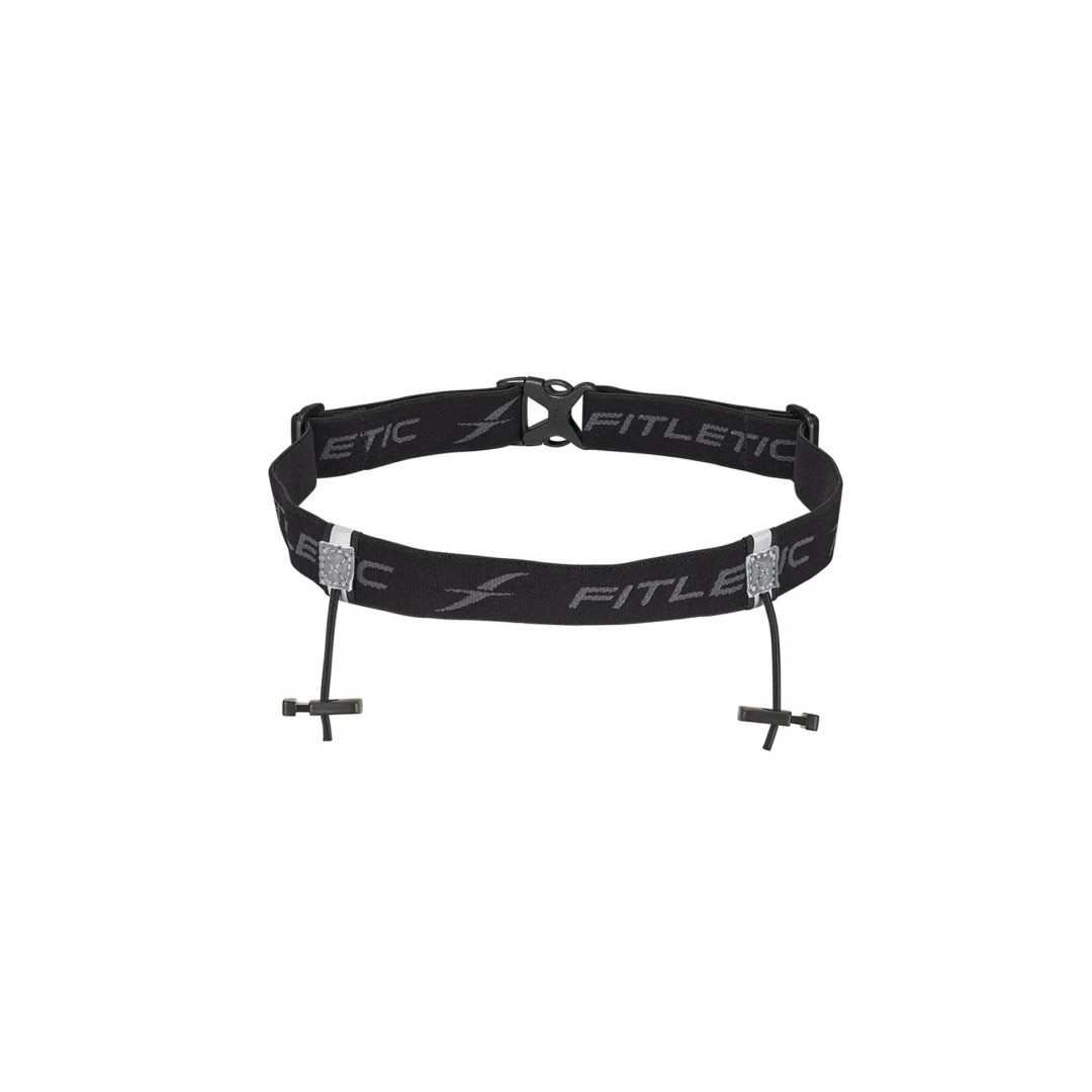 FITLETIC GET HOLDER RACE BELT RN01-01 Μαύρο