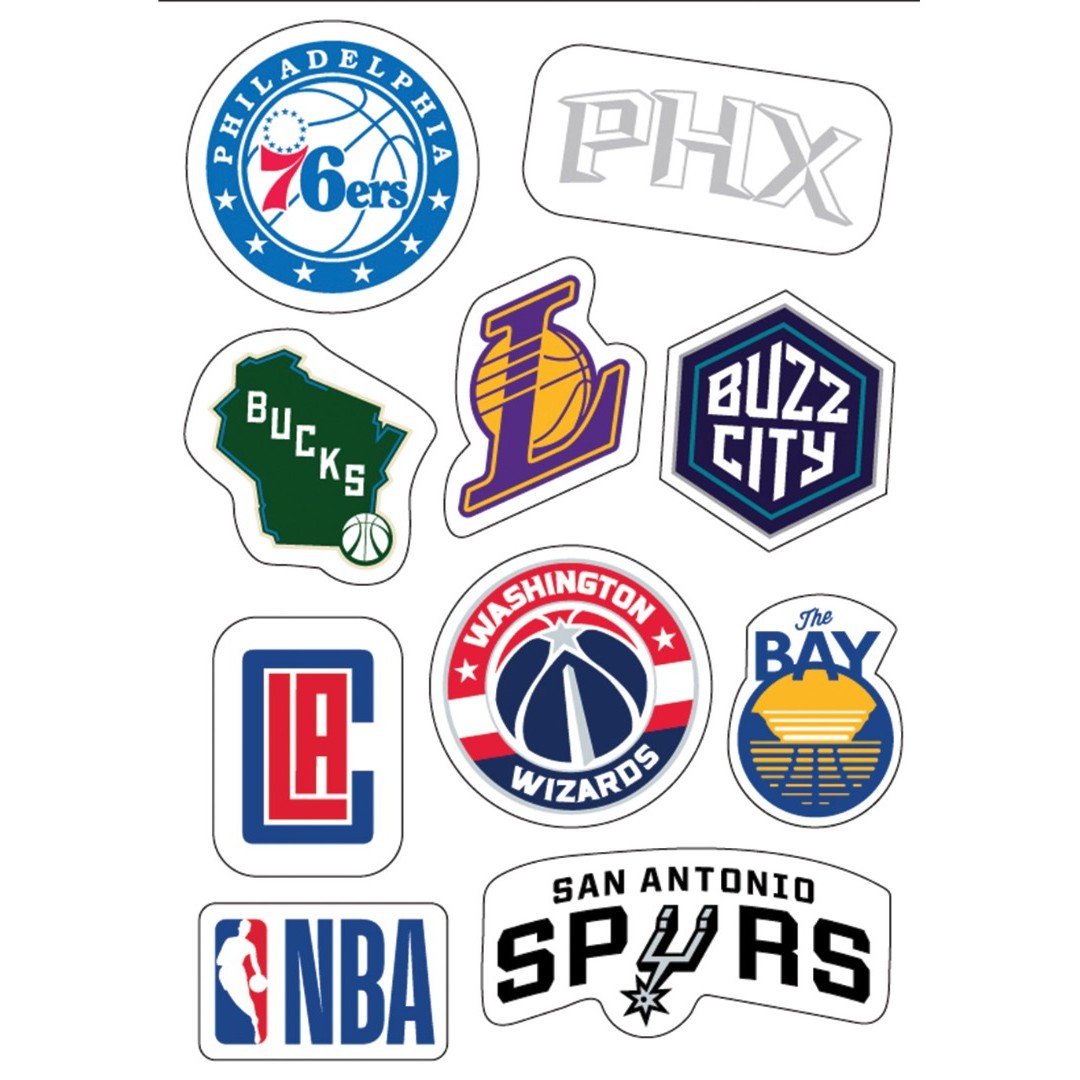 NBA STICKER ALBUM A4 80PCS 775-21294 One Color