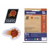 NBA PVC STICKERS 2 LOGOS TEAM 162PCS 775-21224-PHOENIX SUNS Μωβ Εικόνα 