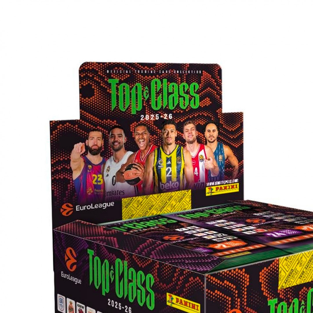 PANINI EUROLEAGUE TOP CLASS 2026 ΚΑΡΤΕΣ DISP. 24τμ PA.KA.EL.226 Ο-C