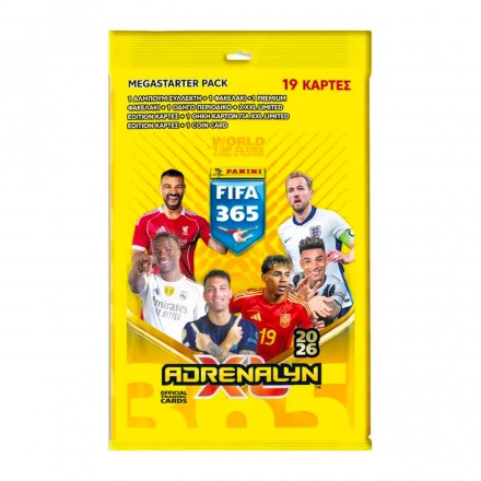 PANINI FIFA 365 2026 ADREN.MEGA STARTER PACK PA.AL.FI.226 One Color