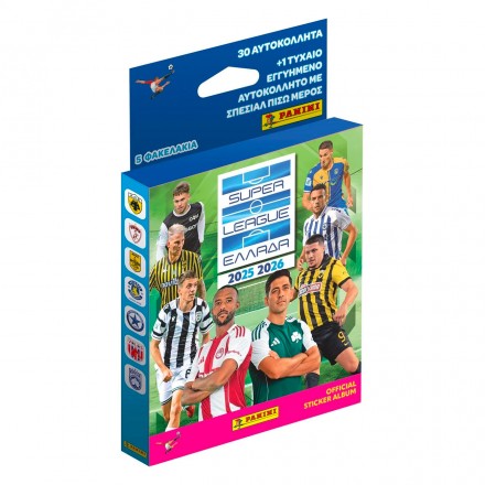 PANINI SUPERLEAGUE 2026 BLISTER PA.BL.SU.026 One Color