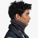BUFF MERINO HEAVWEIGHT NECKWARMER 110966.00-SOLID GREY Ανθρακί Εικόνα 3