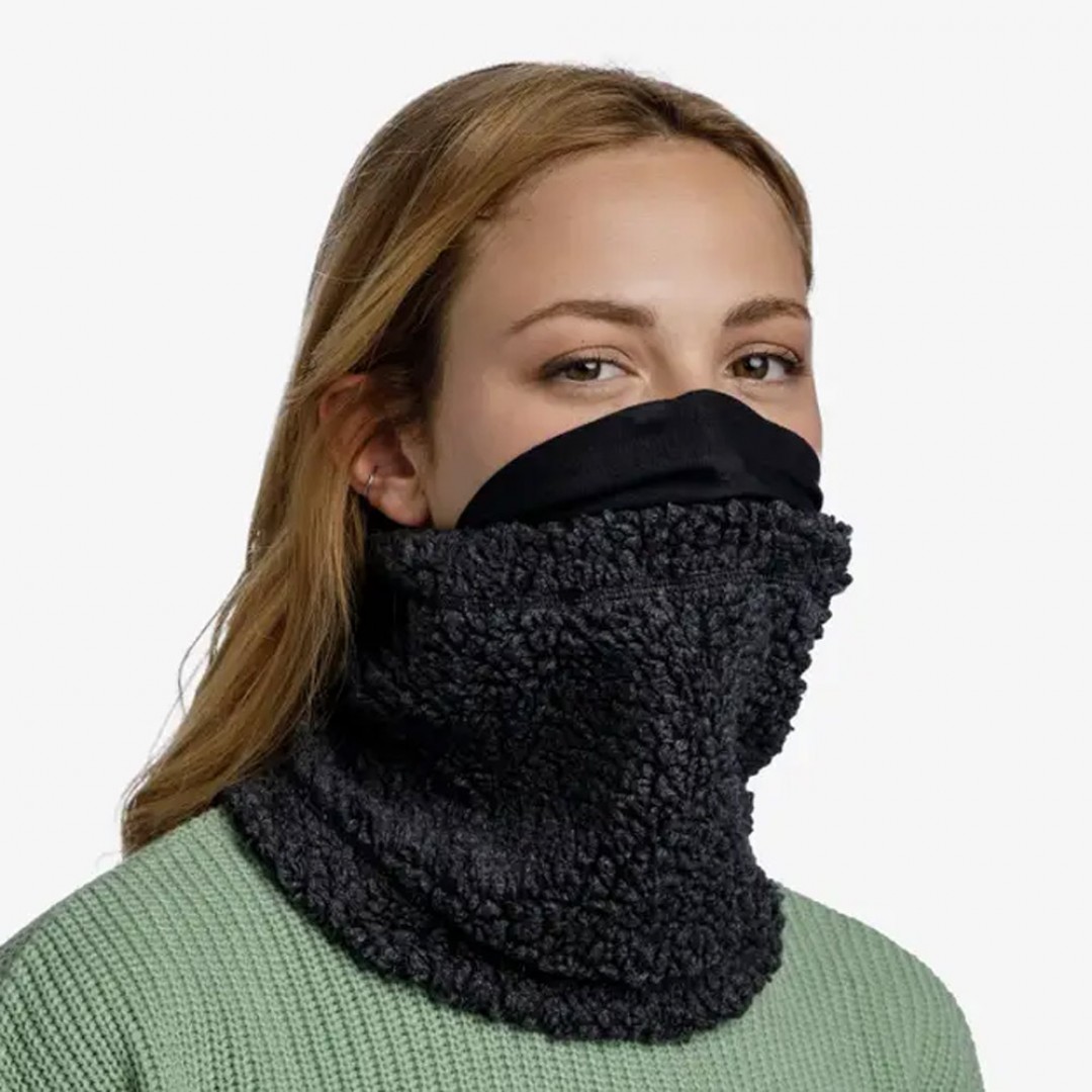 BUFF SWICHT POLAR NECKWARMER 132489.999.10.00-SOLID BLACK Μαύρο