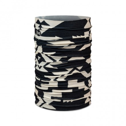 BUFF ORIGINAL ECOSTRETCH NECKWARMER 136829.999.10.00-SKAR BLACK White-Black