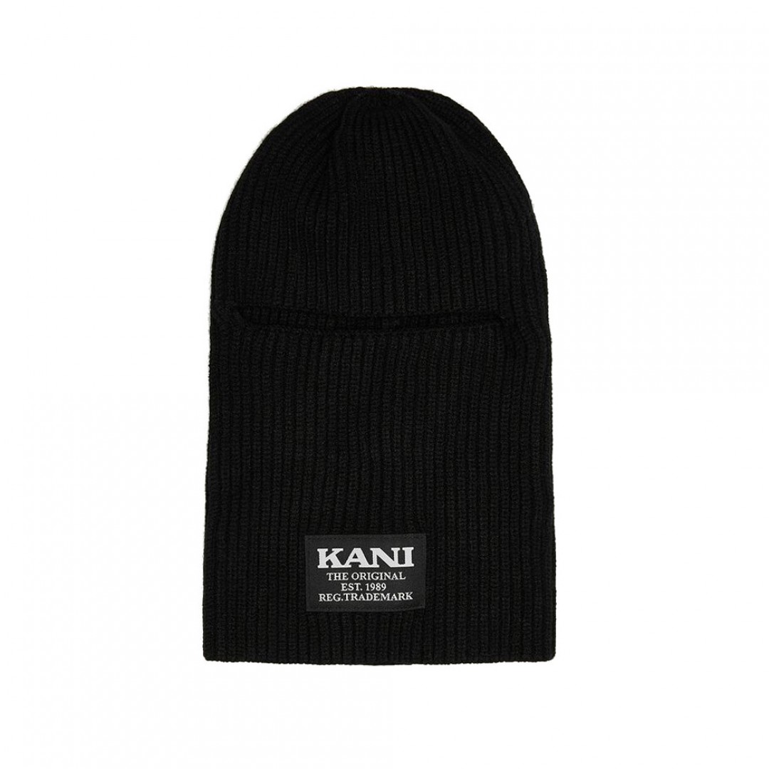 KARL KANI WOVEN RETRO BALAKLAVA KA-233-007-1-BLACK Black