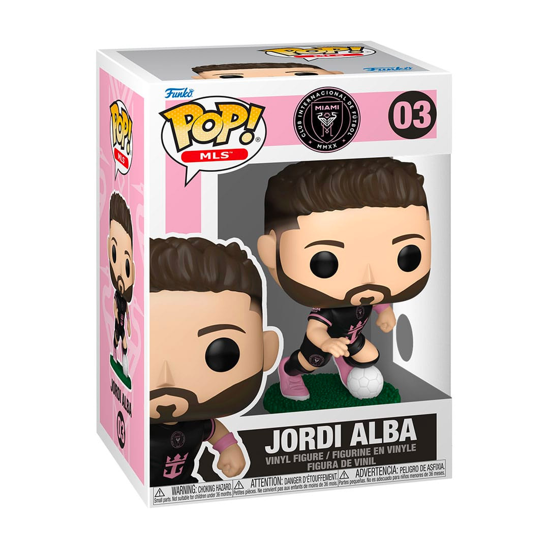FUNKO POP INTER MIAMI - JORDI ALBA VINYL FIGURE (088616) 102832 Colorful