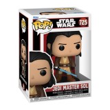 FUNKO POP DISNEY STAR WARS: THE ACOLYTE - JEDI MASTER SOL #725 BOBBLE-HEAD VINYL FIGURE 096168 Colorful Image 0