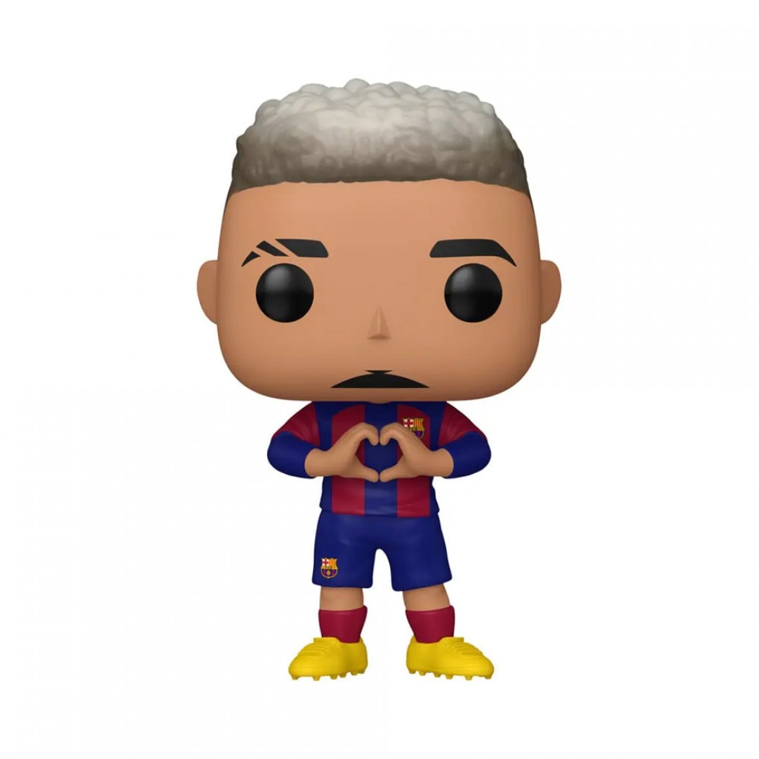 FUNKO POP FOOTBALL: BARCELONA - RAPHINHA #62 VINYL FIGURE 092553 Colorful