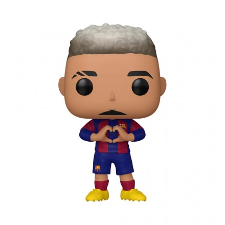FUNKO POP FOOTBALL: BARCELONA - RAPHINHA #62 VINYL FIGURE 092553 Colorful