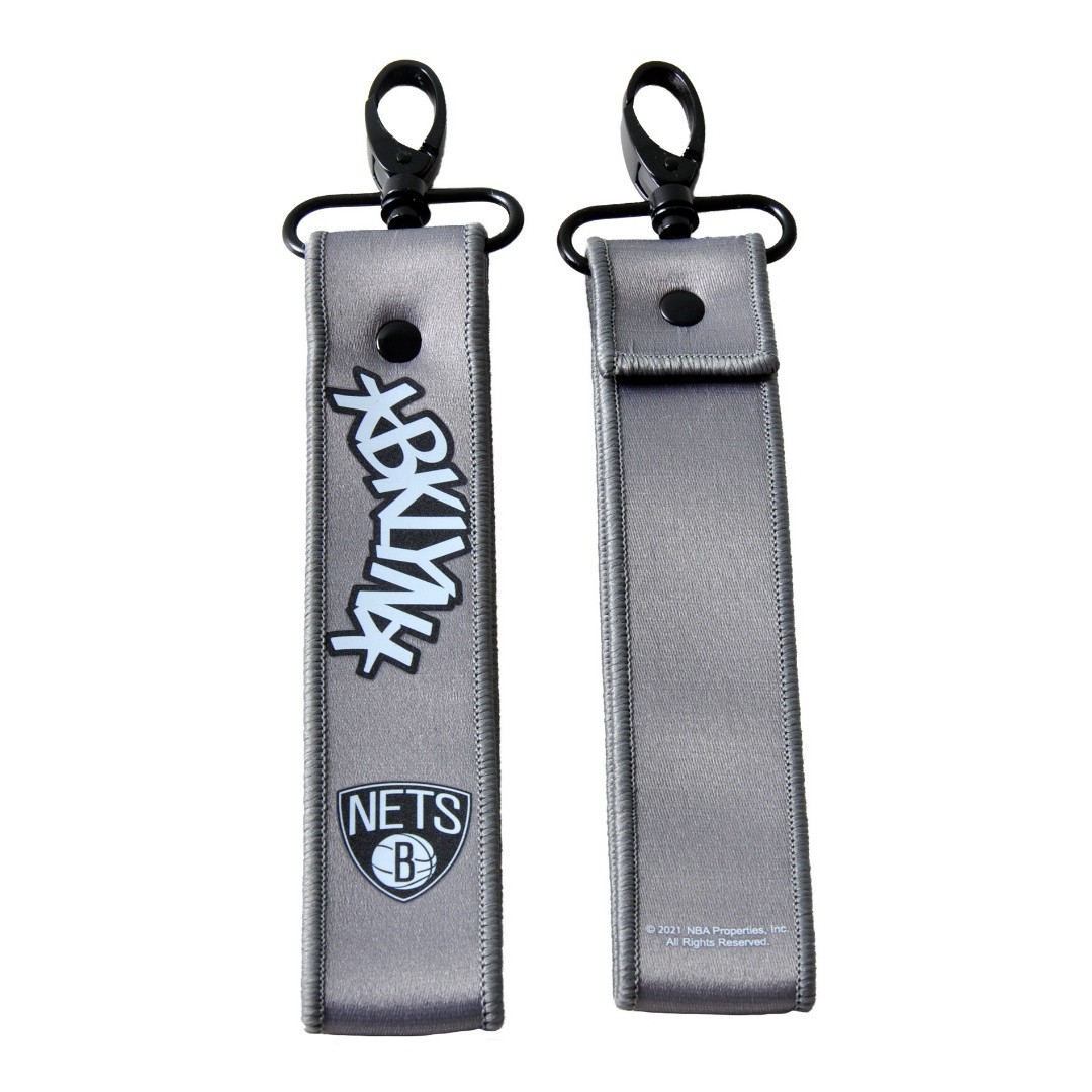 NBA  LANYARD (558-50515) 558-51515-BROOKLYN NETS Grey