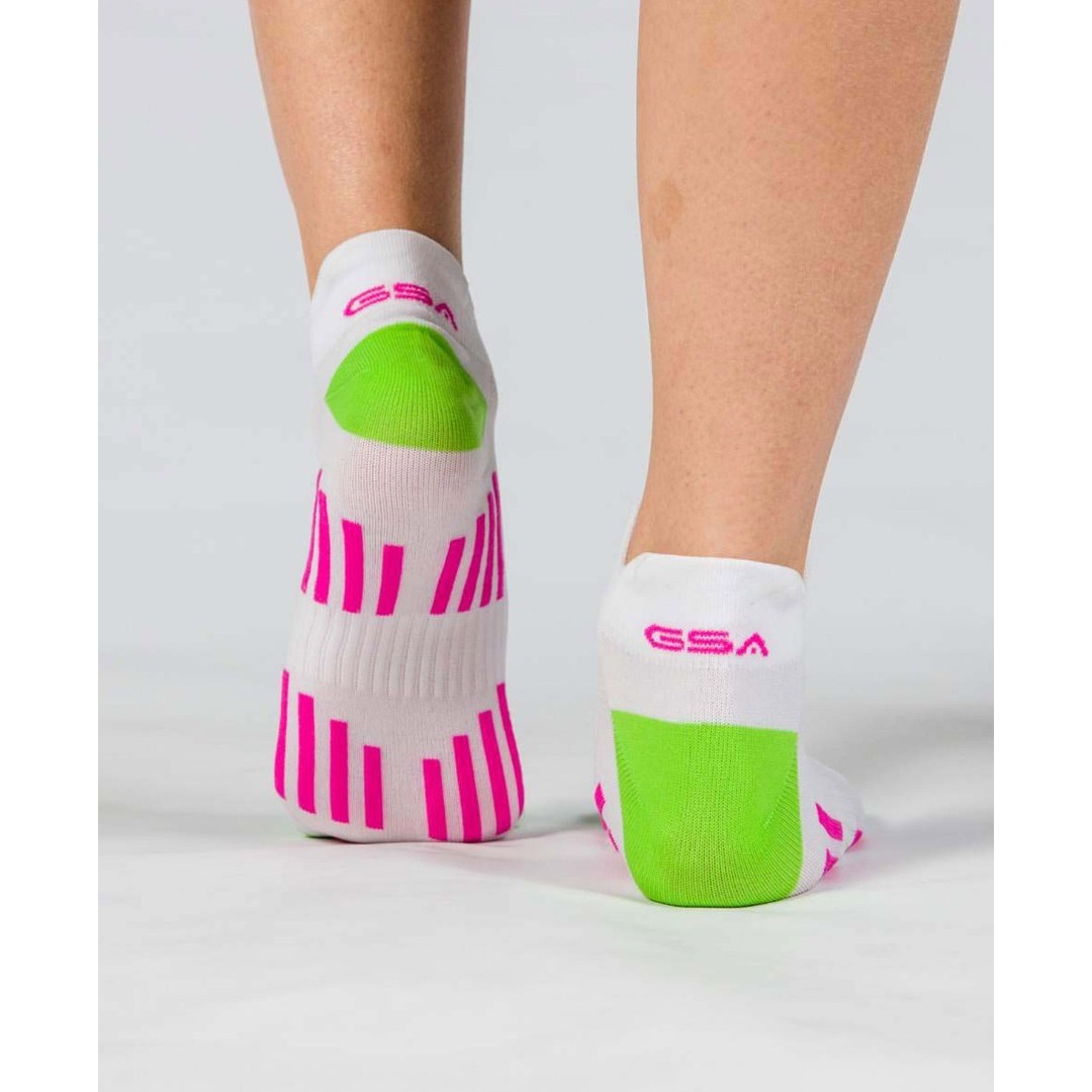GSA HYDRO WOMENS ULTRALIGHT HIGH PERFORMANCE LOW CUT 6PACK 8219109-WHITE/MULTICOLOR 52 White