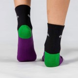 GSA QUARTER EXTRA CUSHIONED HYDRO SOCKS 8219111-BLACK/MULTICOLOR 51 Μαύρο Εικόνα 0
