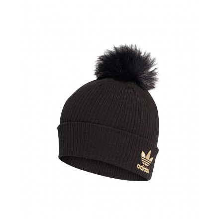 adidas Originals W FUR POM BEANI H35531 Black