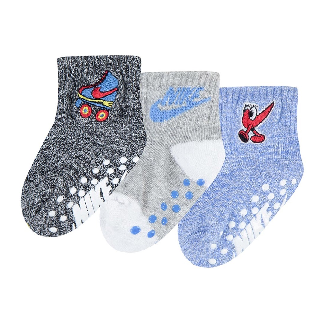 NIKE N IS FOR INF/TOD ANKLE SOCK 3PK NN0959-023 MULTI