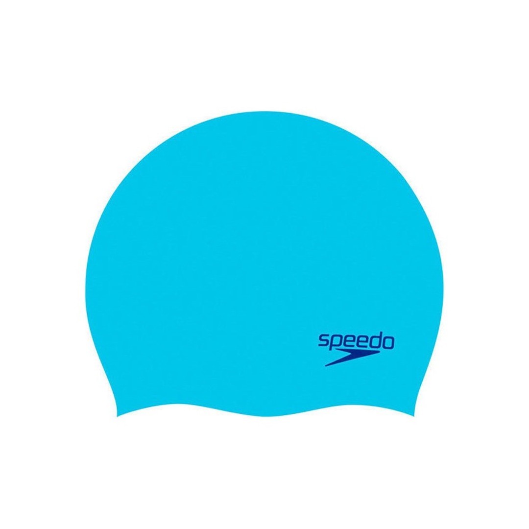 SPEEDO PLAIN MOULDED SILICONE JUNIOR 8-709908420 Turquoise