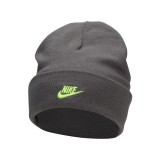 NIKE K NK PEAK BEANIE TC SMILEY FB6493-068 Coal Image 1