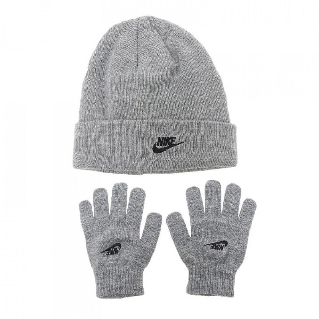 NIKE BOYS CLUB BEANIE/GLOVE SET 9A2961-042 Ανθρακί