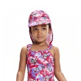 SPEEDO GIRLS LEARN TO SWIM SUN PROTECTION HAT 8-00314314807 Colorful Image 