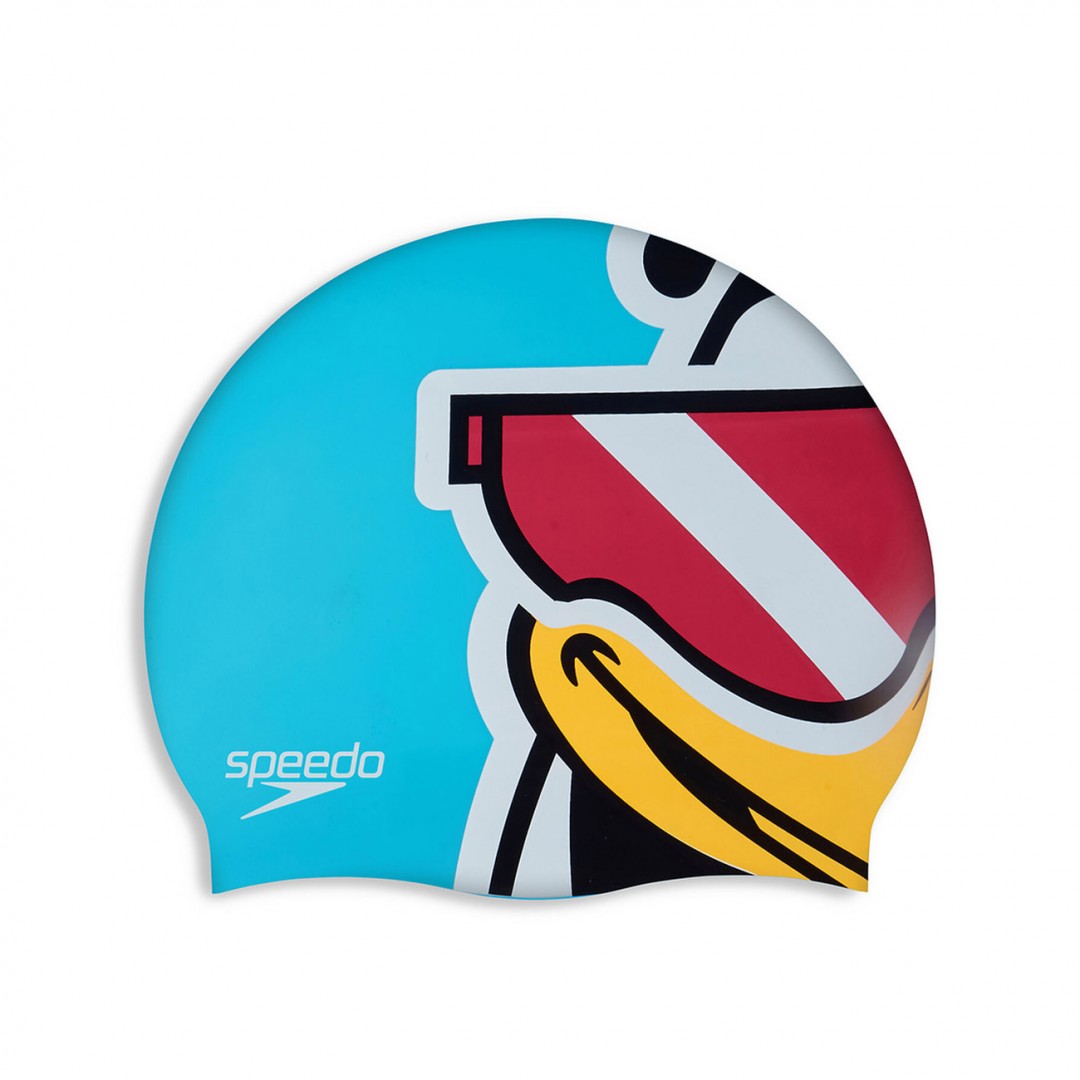 SPEEDO PRINTED CHARACTER CAP 8-00232606348 Siel