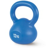 AMILA KETTLEBELL ΠΛΑΣΤΙΚΟΠΟΙΗΜΕΝΟ ΜΠΛΕ 12KG 90486-ΜΠΛΕ Μπλε Εικόνα 