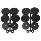 TUNTURI VINYL DUMBBELLSET 15KG 14TUSCL354 Ο-C Εικόνα 1