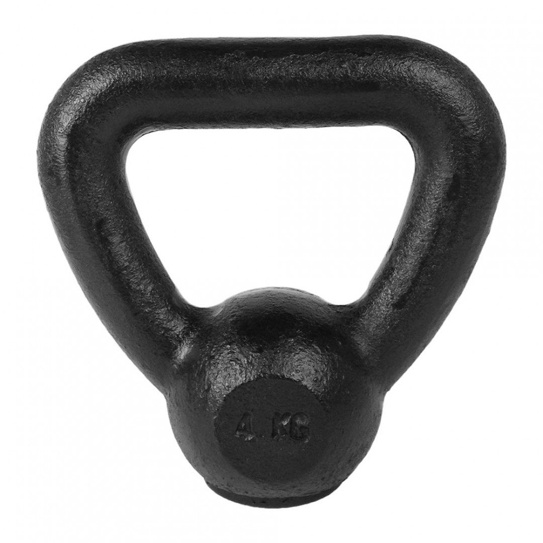 TUNTURI KETTLEBELL BLACK 4KG 14TUSCL330 Ο-C