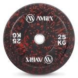 AMILA BUMPER PLATE SLIM DISC SPLASH 25KG 84840-O-C Ο-C Εικόνα 