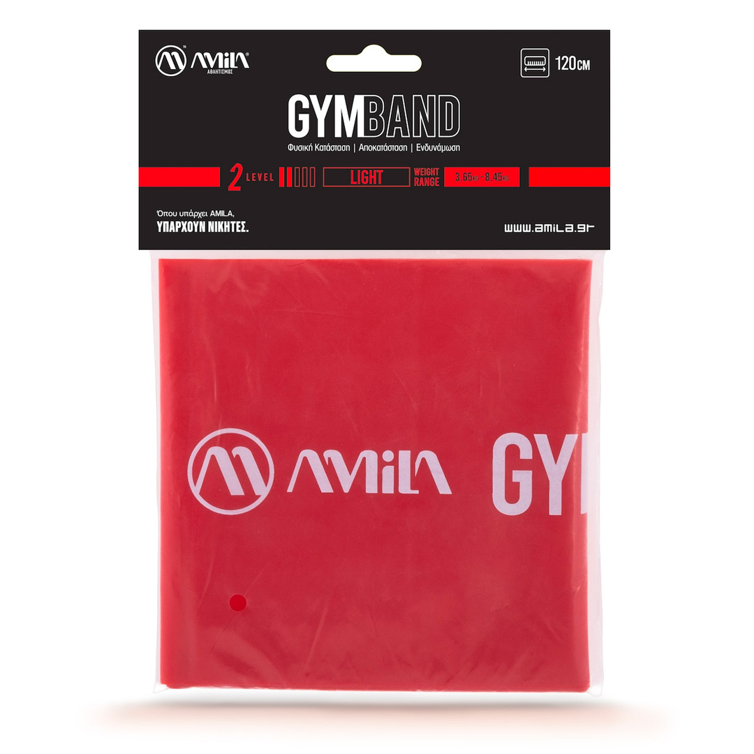AMILA GYM BAND 1.2M LIGHT 48181 Red
