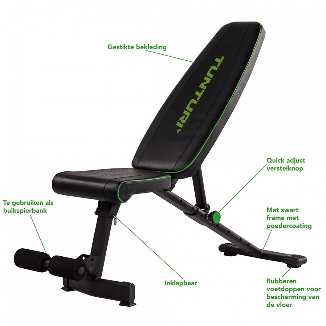 TUNTURI UB20 UTILITY BENCH 17TSUB2000 One Color