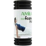 AMILA FOAM ROLLER EVA 14*33CM BLACK-LIME 96822 Μαύρο Εικόνα 