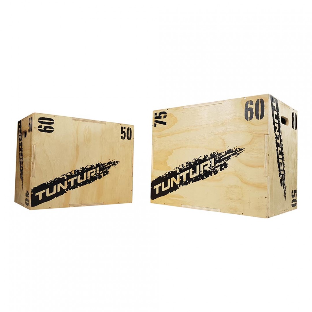 TUNTURI PLYO BOX WOOD 40/50/60CM 14TUSCF077 One Color