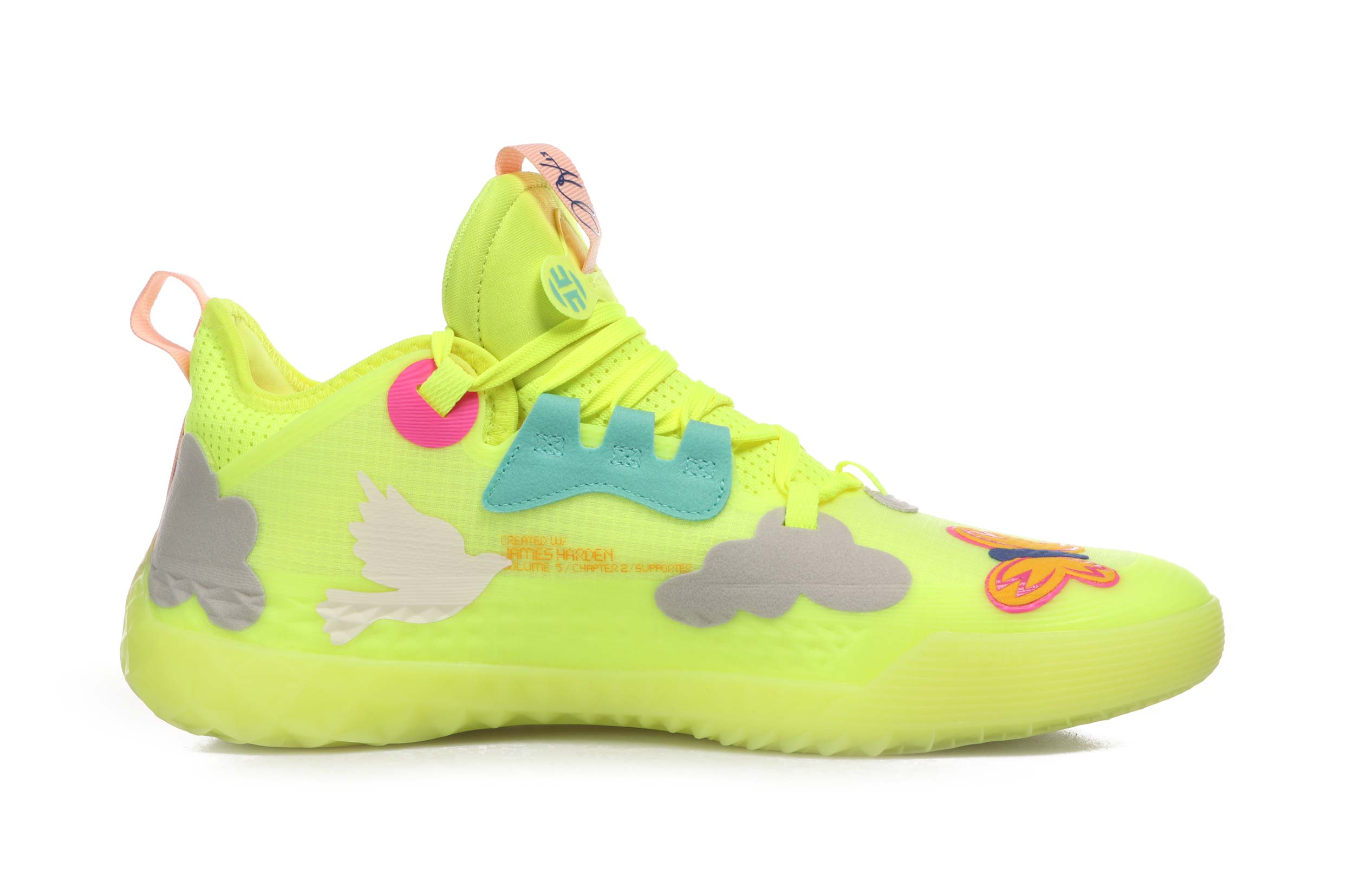 adidas Performance HARDEN VOL. 5 FUTURENATURAL FY2118 Lime